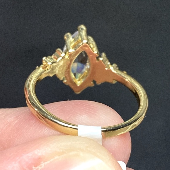 NEW Marquis Ring Clear Marquis Cut Center Stone - Picture 6 of 6